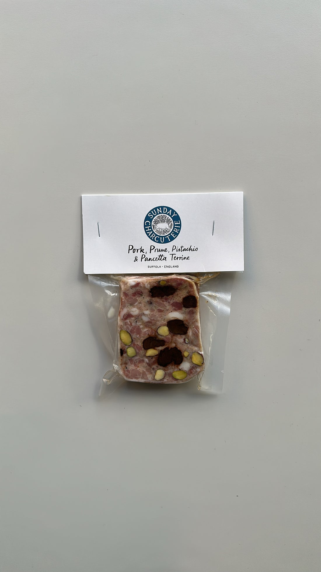 Pork, Prune, Pistachio, Pancetta