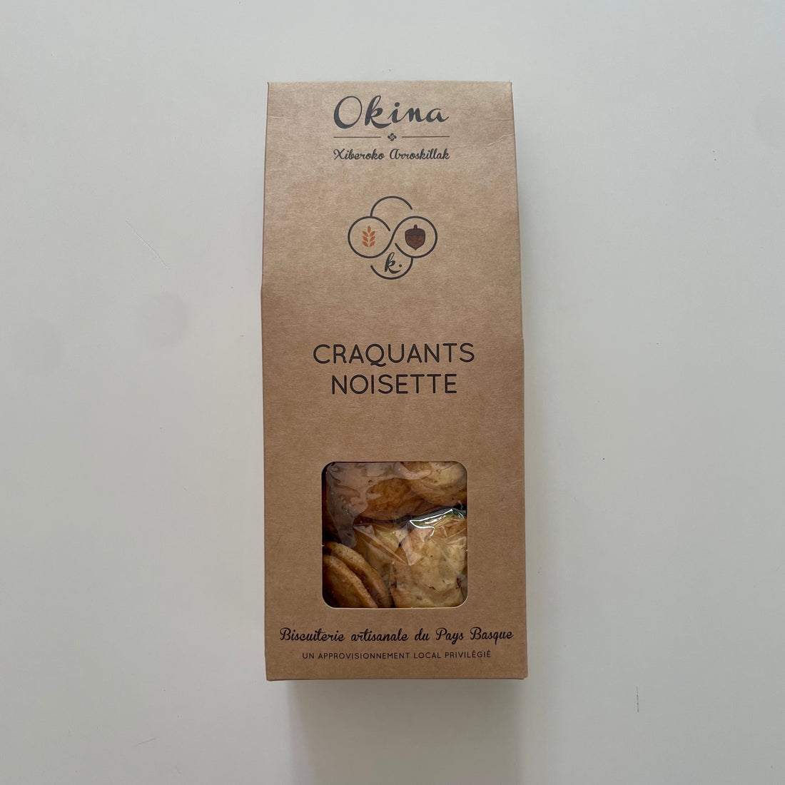 Okina Craquants Hazelnut Biscuits