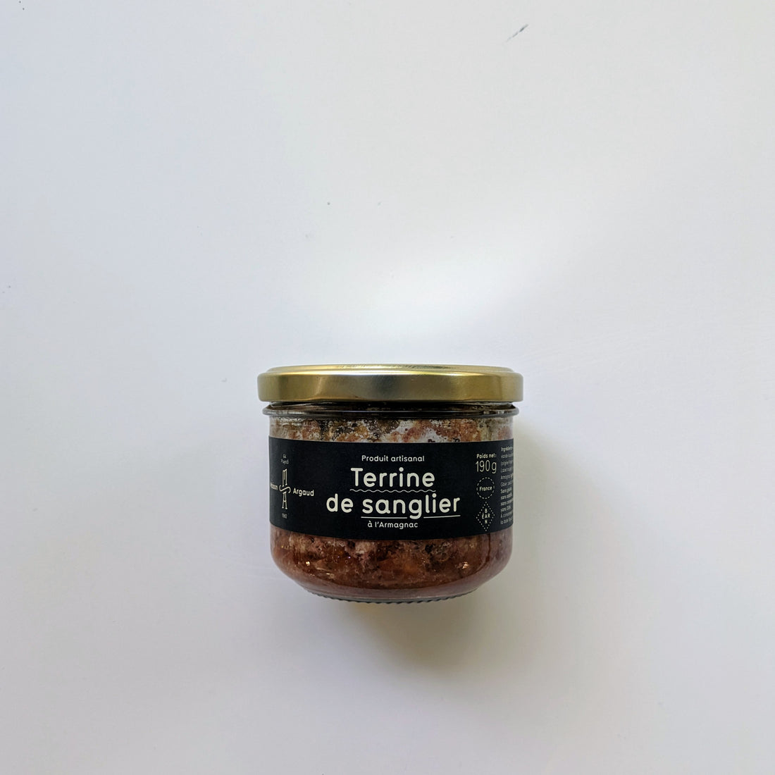 Maison Argaud wild boar terrine