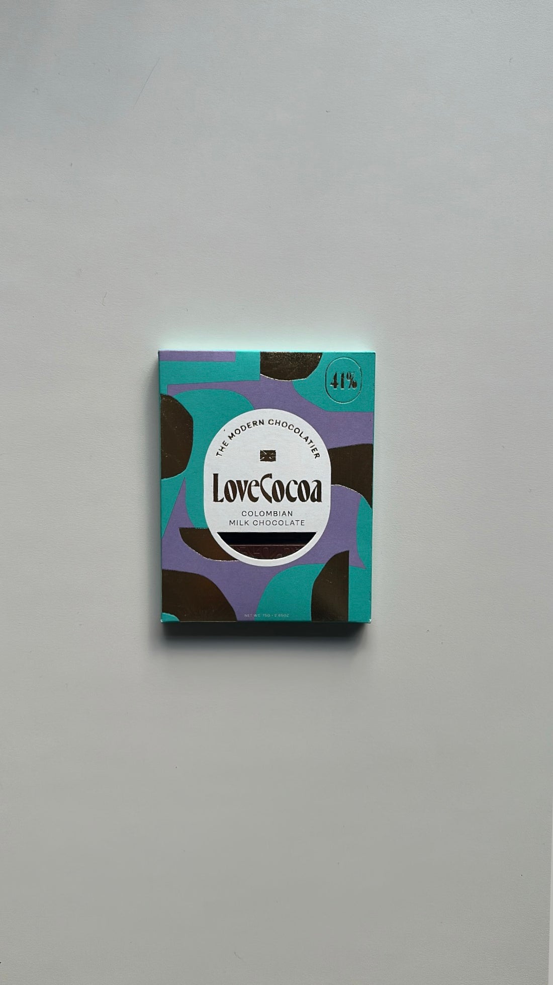 Colombian Single Origin 41% Milk Chocolate Bar