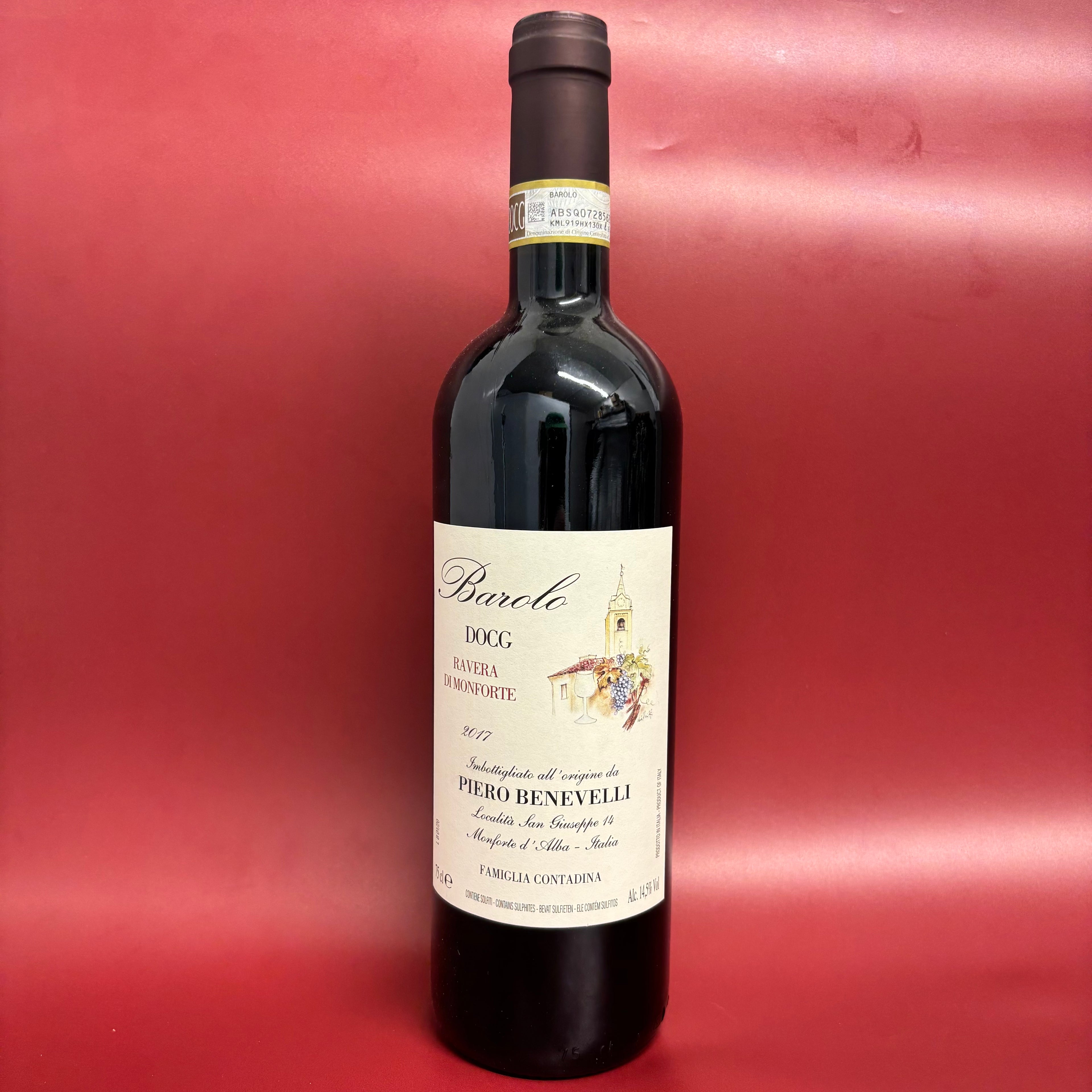 Piero Benevelli, Barolo Ravera di Monteforte 2017