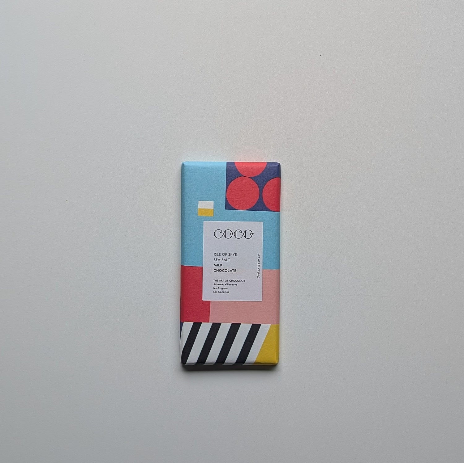 Isle of Skye Sea Salt Dark Coco Chocolate Bar