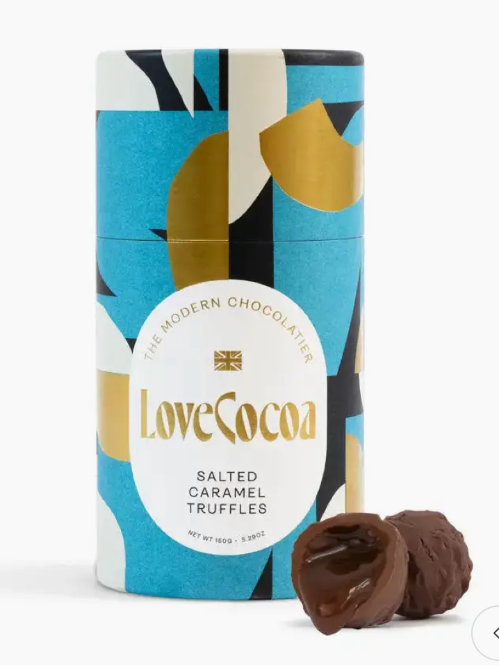Salted Caramel Milk Chocolate Truffles